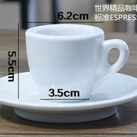 Espresso Espresso Coffee Cup 9mm Thickeness 60ml